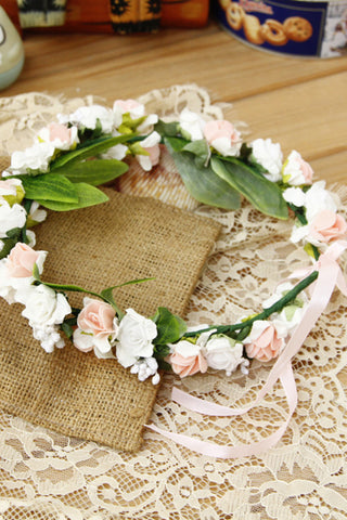 Perfecta de la flor de las muchachas del plástico Celada - boda / ocasión especial / Coronas Naturaleza / Flores