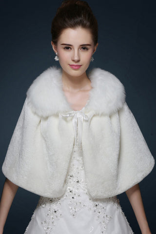 Boda / el partido / la noche / Casual Faux Fur capelets Envolturas de boda sin mangas